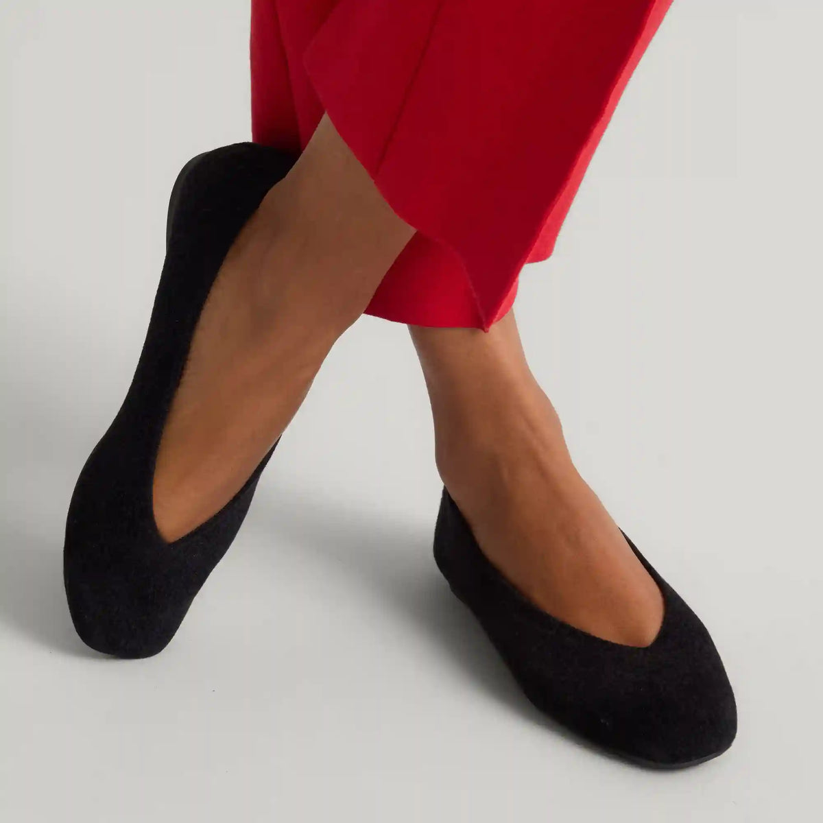 The Max Square Ballerina - ReVelvet™ Black