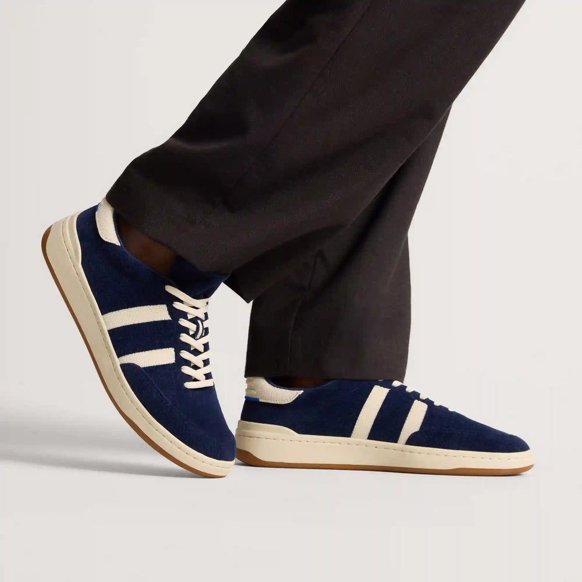 The Men's Court Sneaker - ReVelvet™ Deep Navy