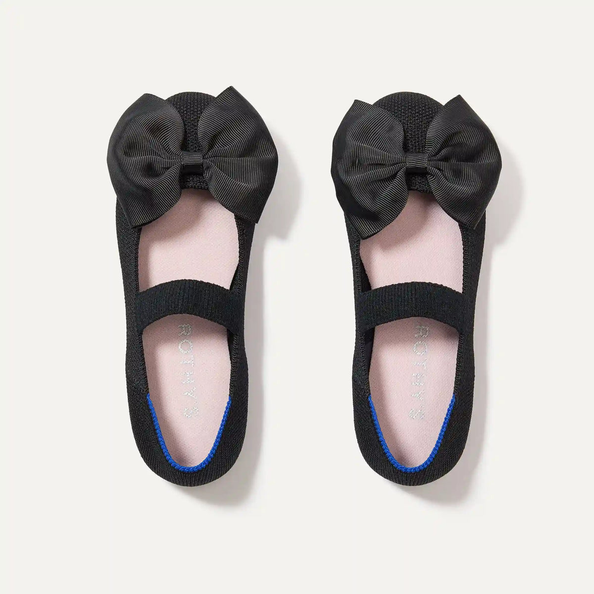 The Kids Big Bow Mary Jane - Black