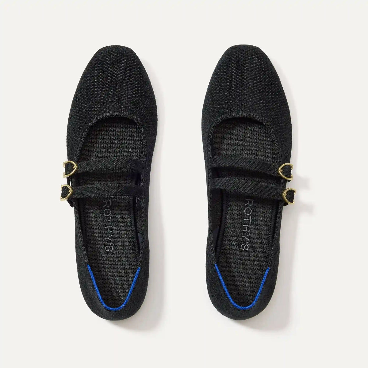 The Double Buckle Mary Jane - ReVelvet™ Black