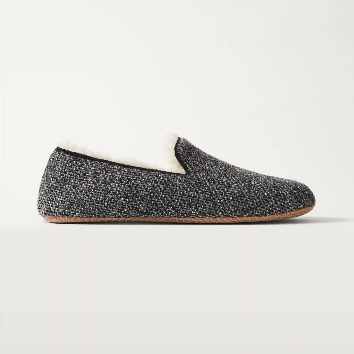 The Teddy Men's Slipper - Newsprint