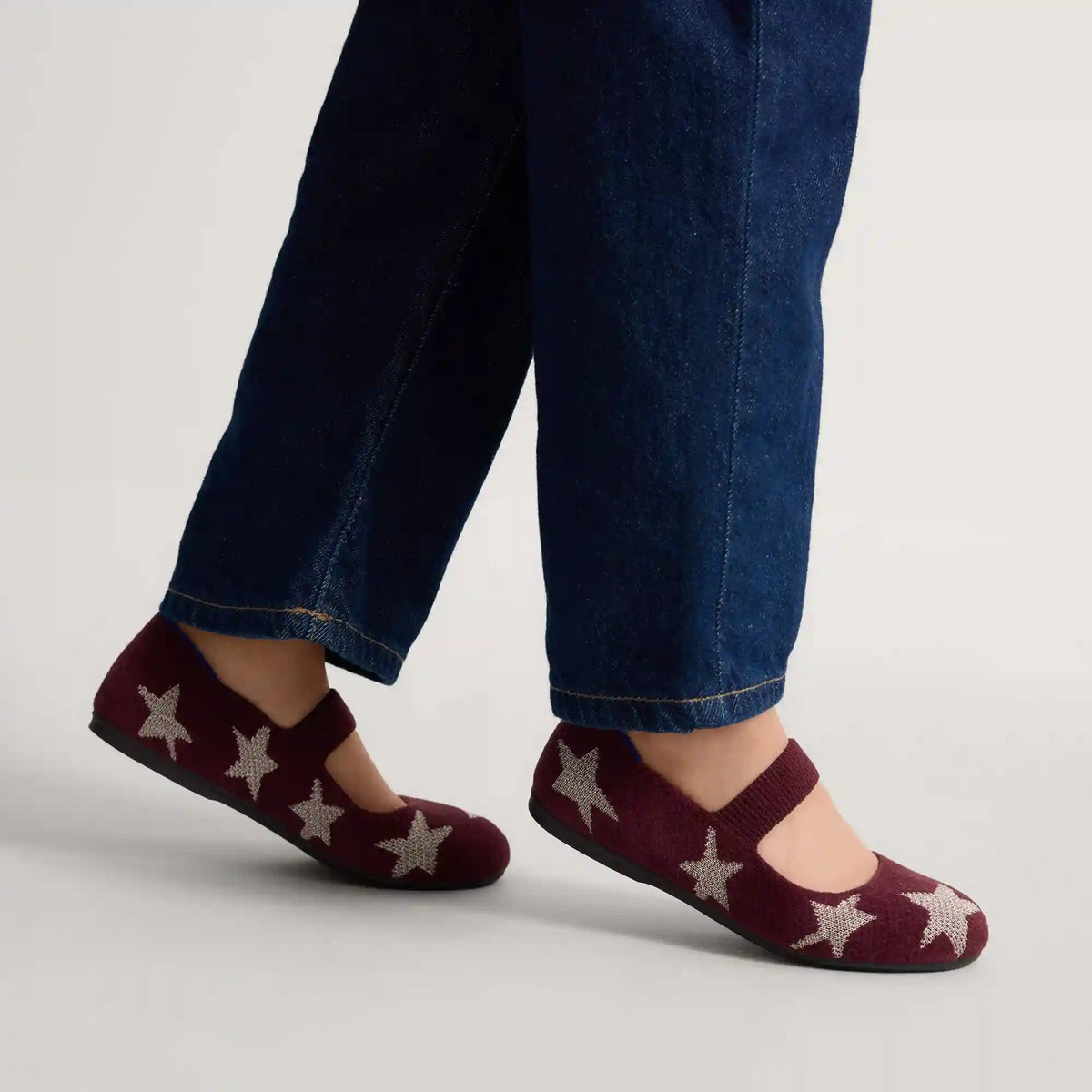 The Kids Mary Jane - ReVelvet™ Metallic Twinkleberry