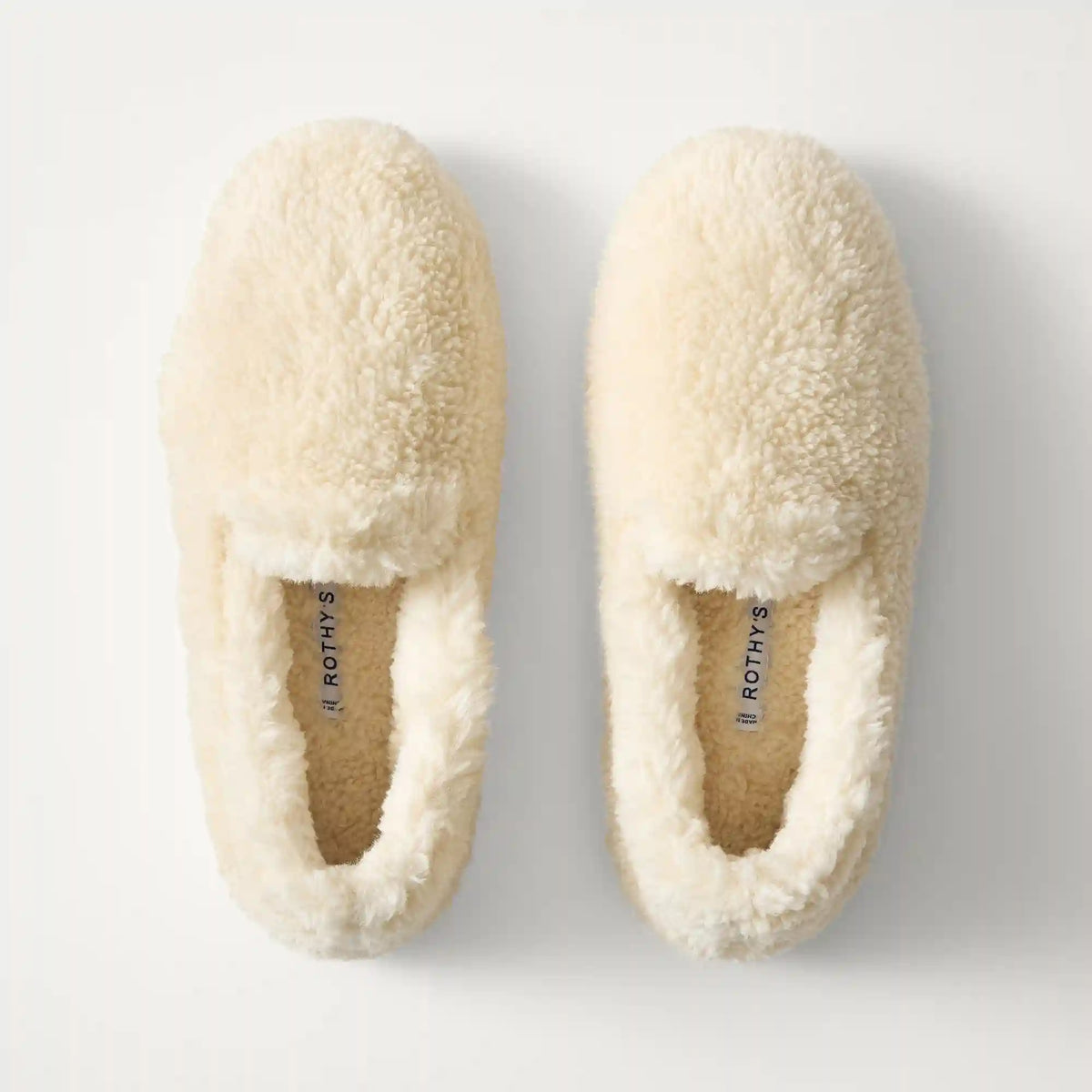 The Teddy Slipper - Oat Milk