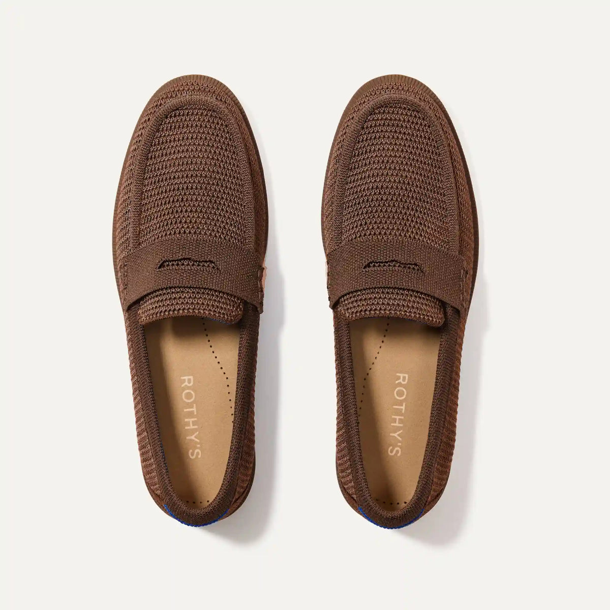 The Penny Loafer - Cinnamon Raffia-Knit