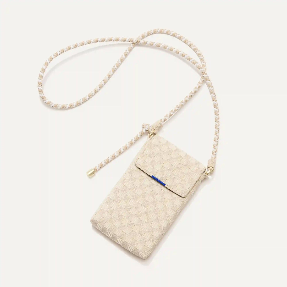 The Phone Crossbody - White Sand