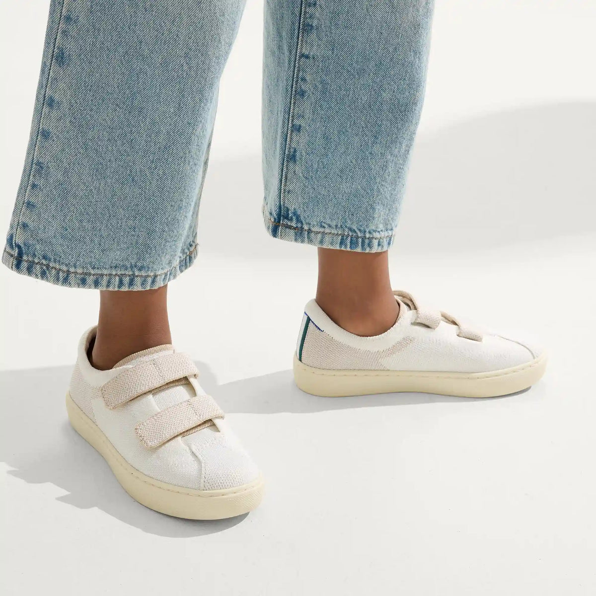 The Kids Strap Sneaker - Vanilla Ice