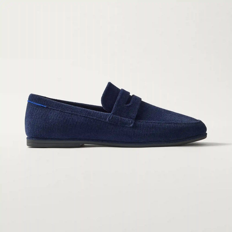The Ravello Penny Loafer - ReVelvet™ Deep Navy
