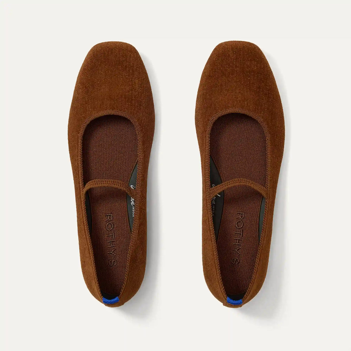 The Max Square Mary Jane - ReVelvet™ Russet