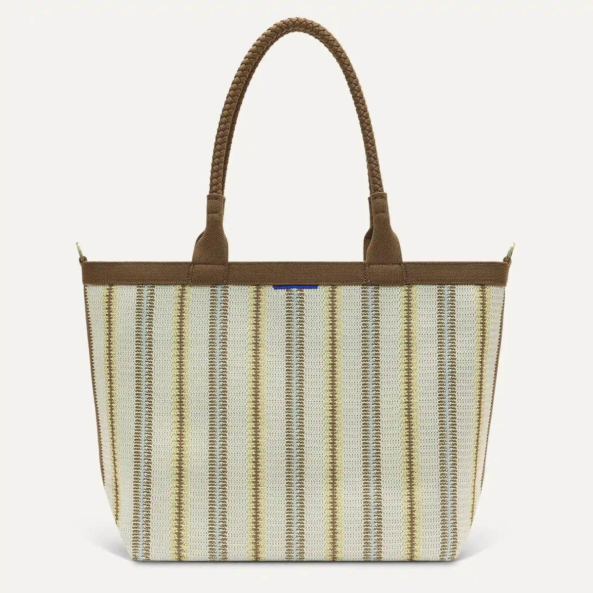 The Lightweight Zip Tote - Sunbeam Market Stripe