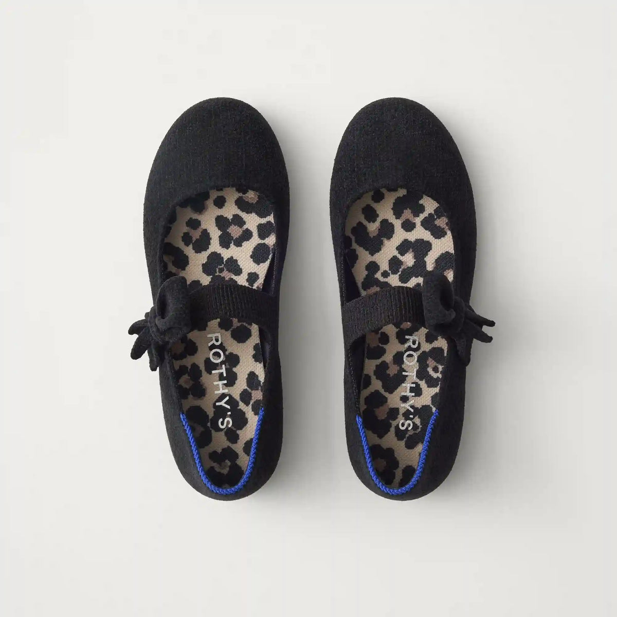 The Kids Tux Bow Mary Jane - ReVelvet™ Black